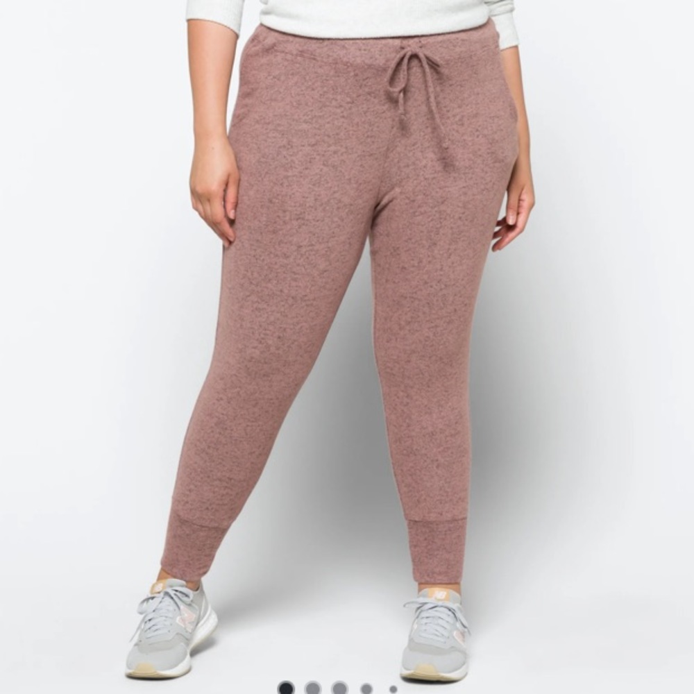 B Collection by Bobeau- Quinton Brushed Knit Cozy Jogger